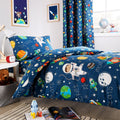 OLIVIA ROCCO Space Explorer Kids Duvet Cover Set With Pillowcase 100% Microfibre Bedroom Refresh Easy - Care Comfort - Joe’s Haven