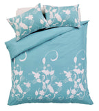 OLIVIA ROCCO Floral Trail Duvet Set Cotton Rich Bedding With Botanical Design Single - Joe’s Haven