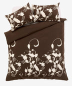 OLIVIA ROCCO Floral Trail Duvet Set Cotton Rich Bedding With Botanical Design Single - Joe’s Haven