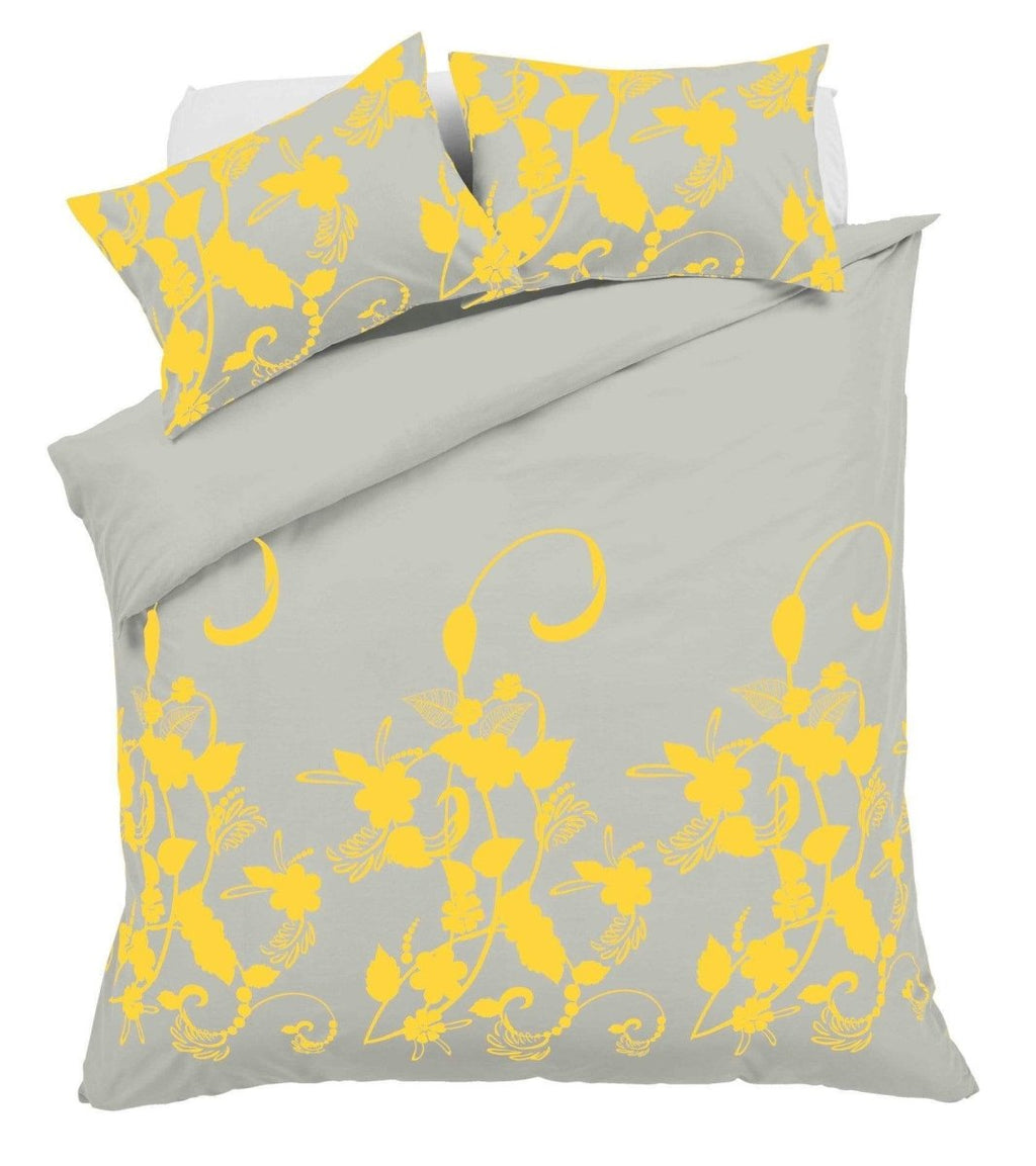 OLIVIA ROCCO Floral Trail Duvet Set Cotton Rich Bedding With Botanical Design Single - Joe’s Haven