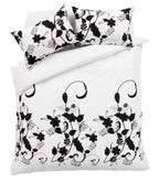 OLIVIA ROCCO Floral Trail Duvet Set Cotton Rich Bedding With Botanical Design Single - Joe’s Haven
