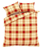 OLIVIA ROCCO Duvet Set Highland Tartan Brushed Cotton Flannel Super Soft OEKO - TEX - Joe’s Haven