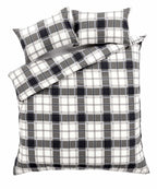 OLIVIA ROCCO Duvet Set Highland Tartan Brushed Cotton Flannel Super Soft OEKO - TEX - Joe’s Haven