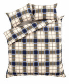 OLIVIA ROCCO Duvet Set Highland Tartan Brushed Cotton Flannel Super Soft OEKO - TEX - Joe’s Haven
