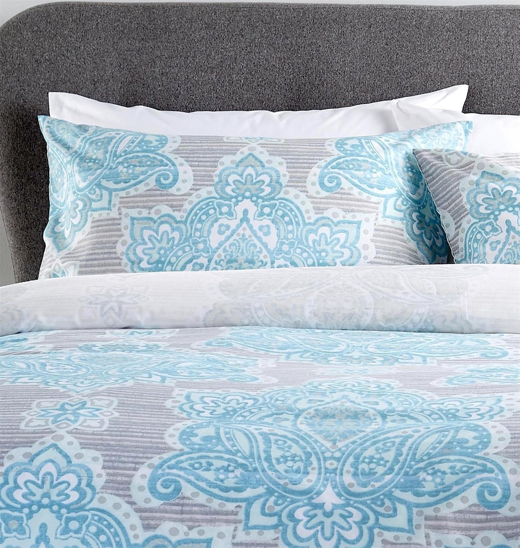 OLIVIA ROCCO Empire Duvet Set Reversible Luxurious Premium Cotton Rich Hotel - Quality Super Soft Finish - Joe’s Haven