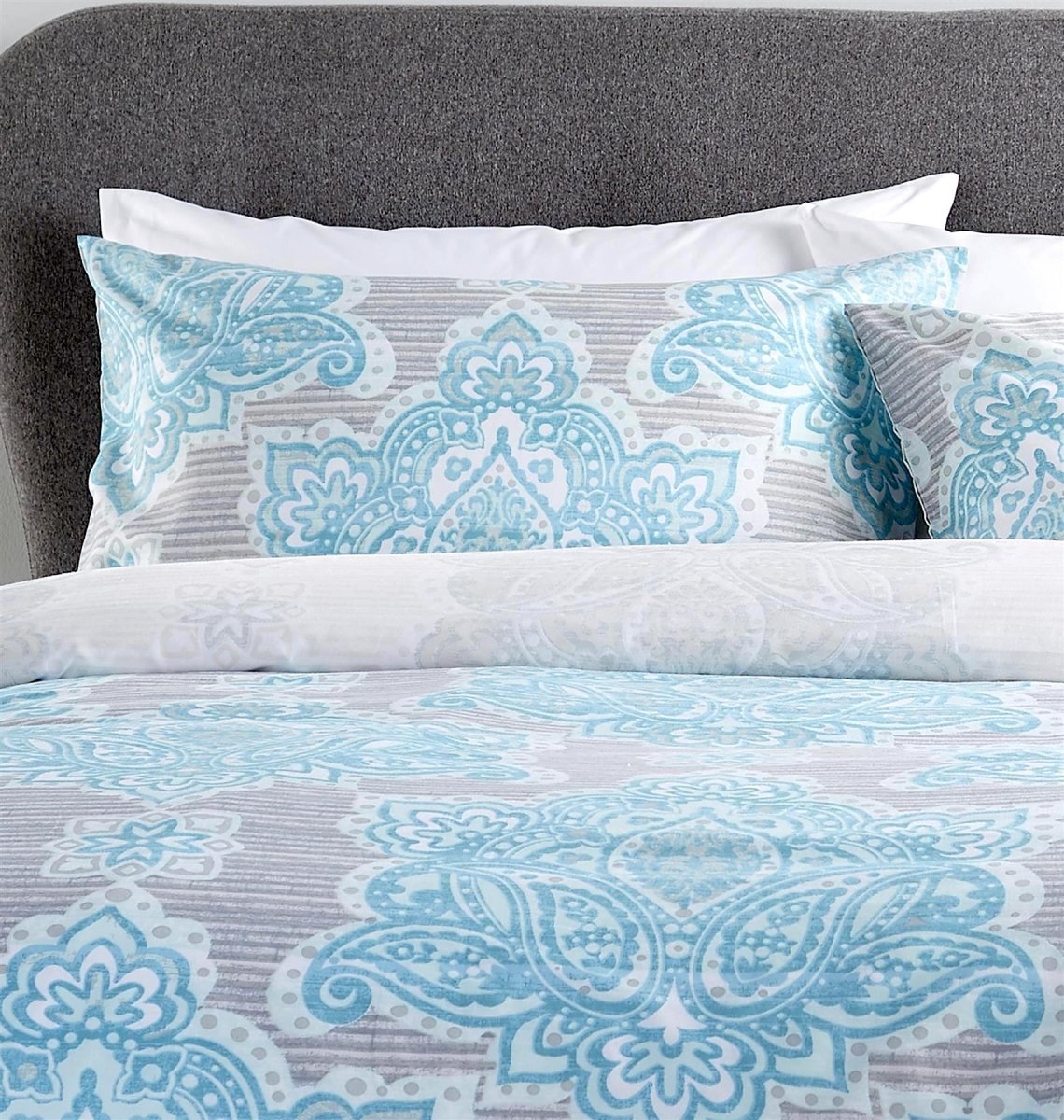 OLIVIA ROCCO Empire Duvet Set Reversible Luxurious Premium Cotton Rich Hotel - Quality Super Soft Finish - Joe’s Haven