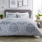 OLIVIA ROCCO Empire Duvet Set Reversible Luxurious Premium Cotton Rich Hotel - Quality Super Soft Finish - Joe’s Haven