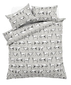 OLIVIA ROCCO Horses Design Cotton Rich Duvet Set Single and Double Sizes Bold Colours - Joe’s Haven