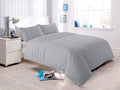 OLIVIA ROCCO Laurent Handmade Pintuck Duvet Set Cotton Rich Blend Super Soft Bedding - Joe’s Haven