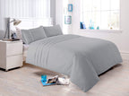 OLIVIA ROCCO Laurent Handmade Pintuck Duvet Set Cotton Rich Blend Super Soft Bedding - Joe’s Haven