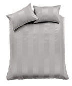 OLIVIA ROCCO Waffle Stripe Handwoven Jacquard Cotton Rich Duvet Cover Set Multiple Sizes - Joe’s Haven