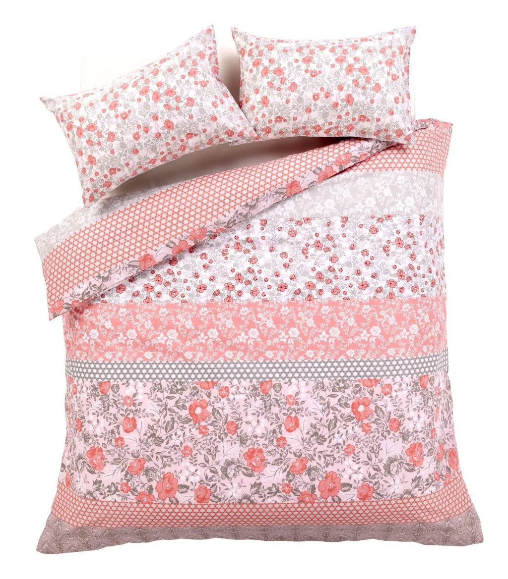 OLIVIA ROCCO Chelsea Floral Duvet Set Cotton - Rich Bedding In Single for Everyday Luxury Hotel - Style - Joe’s Haven