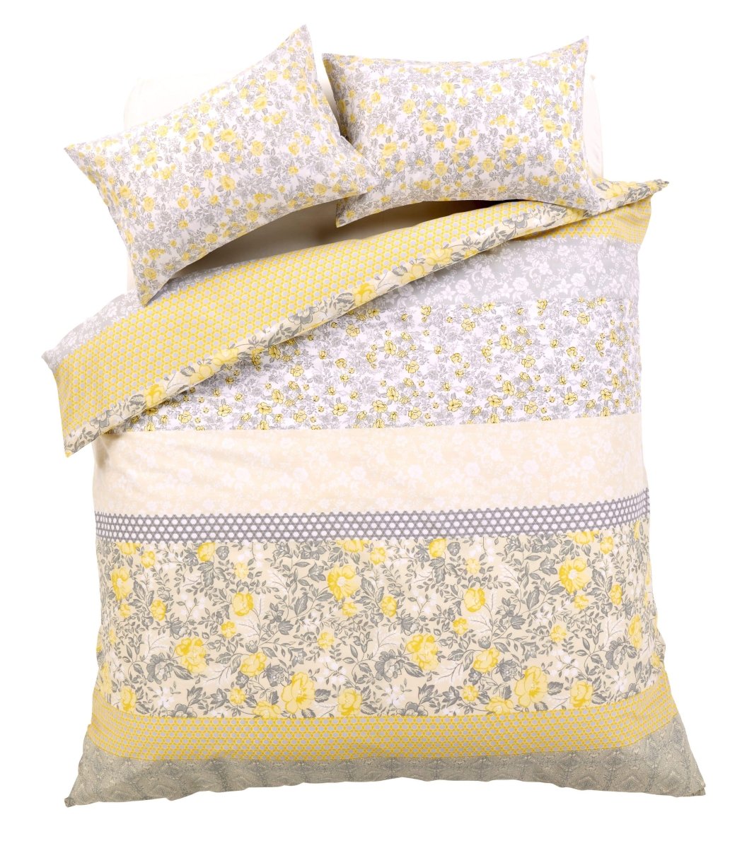 OLIVIA ROCCO Chelsea Floral Duvet Set Cotton - Rich Bedding In Single for Everyday Luxury Hotel - Style - Joe’s Haven