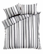 OLIVIA ROCCO Duvet Set Maine Stripe Cotton Rich Luxury Striped Design Single Double King - Joe’s Haven