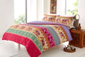 OLIVIA ROCCO Elly Duvet Set Cotton Rich Indian Elephant Design In Bold Colours Available - Joe’s Haven