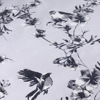 OLIVIA ROCCO Blossom Grey Printed Reversible Quilted Duvet Cover Set Easy Care Hotel - Quality Easy - Care Bedroom - Joe’s Haven