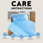 OLIVIA ROCCO Duvet Cover Set For Kids For Boys And Girls Sharks And Whales Reversible - Joe’s Haven