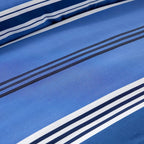 OLIVIA ROCCO Harlow Stripes Blue Duvet Cover Set With Pillowcases Breathable Microfibre for Easy - Care Everyday Luxury - Joe’s Haven