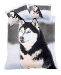 OLIVIA ROCCO Huskey 3D Photo Panel Duvet Set Cotton-Rich Bedding OEKO-TEX Quilt Cover - Joe’s Haven