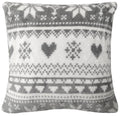 OLIVIA ROCCO Nordic Fair Isle Reversible Teddy Fleece Duvet Set With Pillowcases - Joe’s Haven