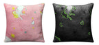 OLIVIA ROCCO Rainbow Unicorn Glow In The Dark Teddy Fleece Duvet Set For Kids Super Soft - Joe’s Haven