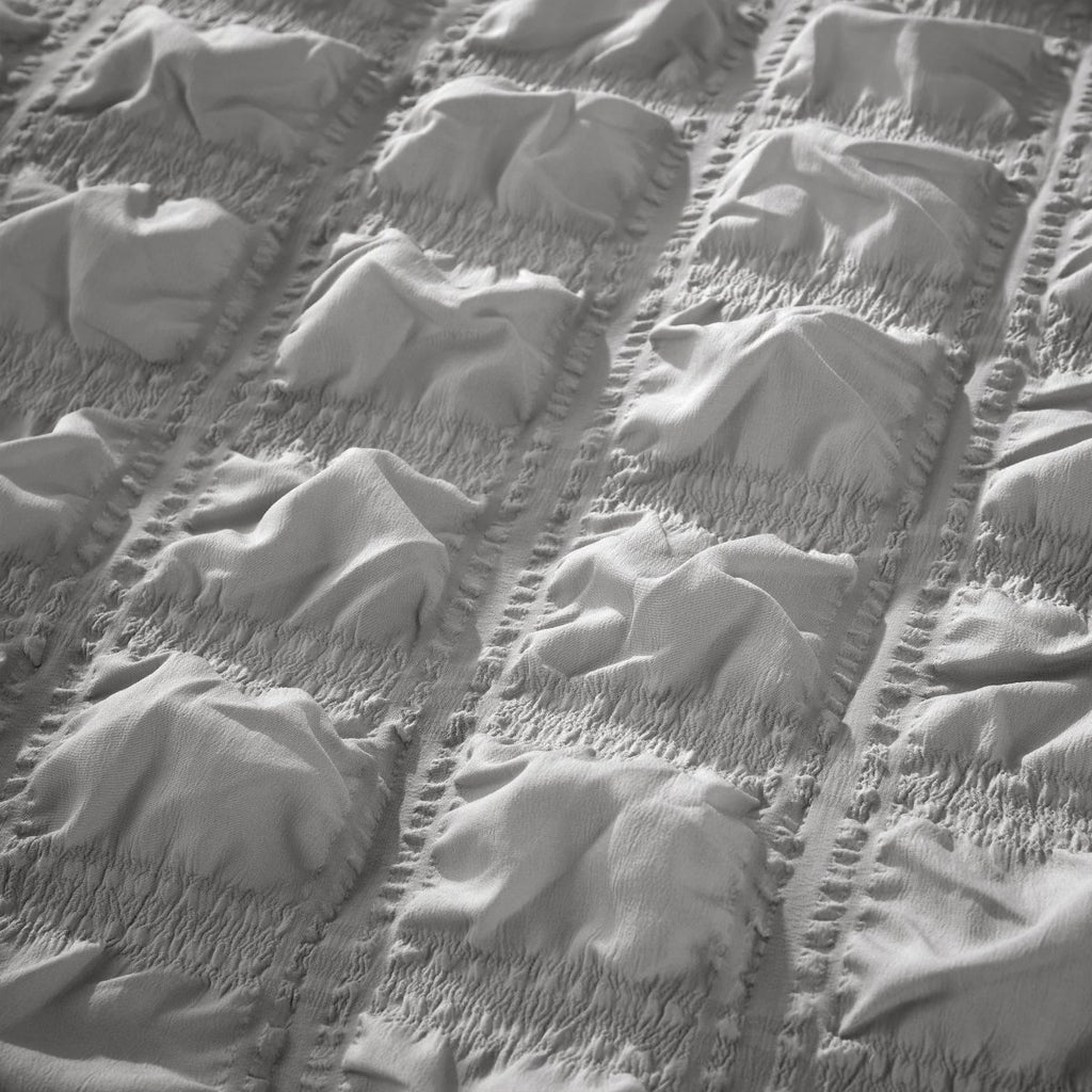 OLIVIA ROCCO Soho Grey Microfibre Duvet Cover Set With Pillowcases Quilted Super Soft - Joe’s Haven