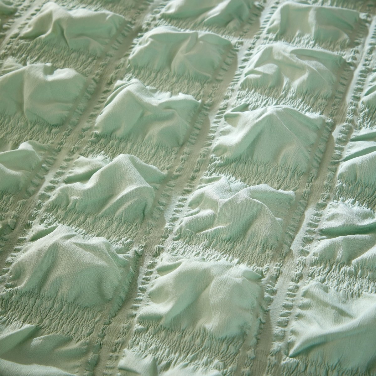 OLIVIA ROCCO Soho Sage Green Microfibre Duvet Cover Set With Pillowcases Easy Care - Joe’s Haven