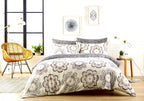 OLIVIA ROCCO Peony Floral Cotton Rich Duvet Cover Set With Pillowcases Easy Care - Joe’s Haven