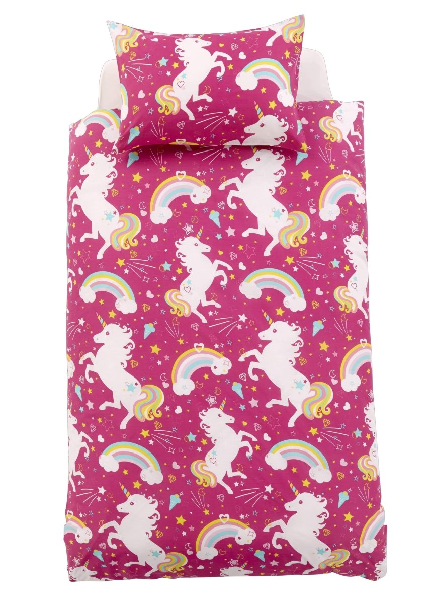 OLIVIA ROCCO Unicorn Duvet Cover Set For Kids Cotton - Rich OEKO - TEX Certified Whimsical - Joe’s Haven
