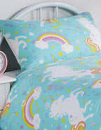 OLIVIA ROCCO Unicorn Duvet Cover Set For Kids Cotton - Rich OEKO - TEX Certified Whimsical - Joe’s Haven