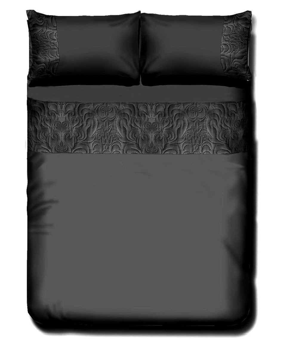OLIVIA ROCCO Venezia Embellished Duvet Set Easy Care Quilt Cover In Various Colours - Joe’s Haven