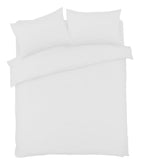 OLIVIA ROCCO Basics Luxury Cotton-Rich Duvet Set Soft Durable Bedding In Single Hotel-Quality Easy-Care Bedroom - Joe’s Haven