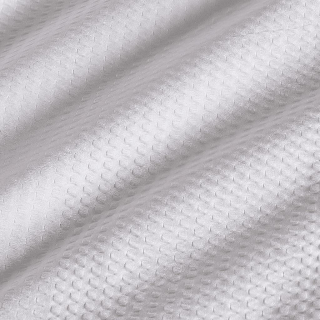 OLIVIA ROCCO Monaco Seersucker Duvet Cover Set Grey And White With Pillowcases For Single - Joe’s Haven