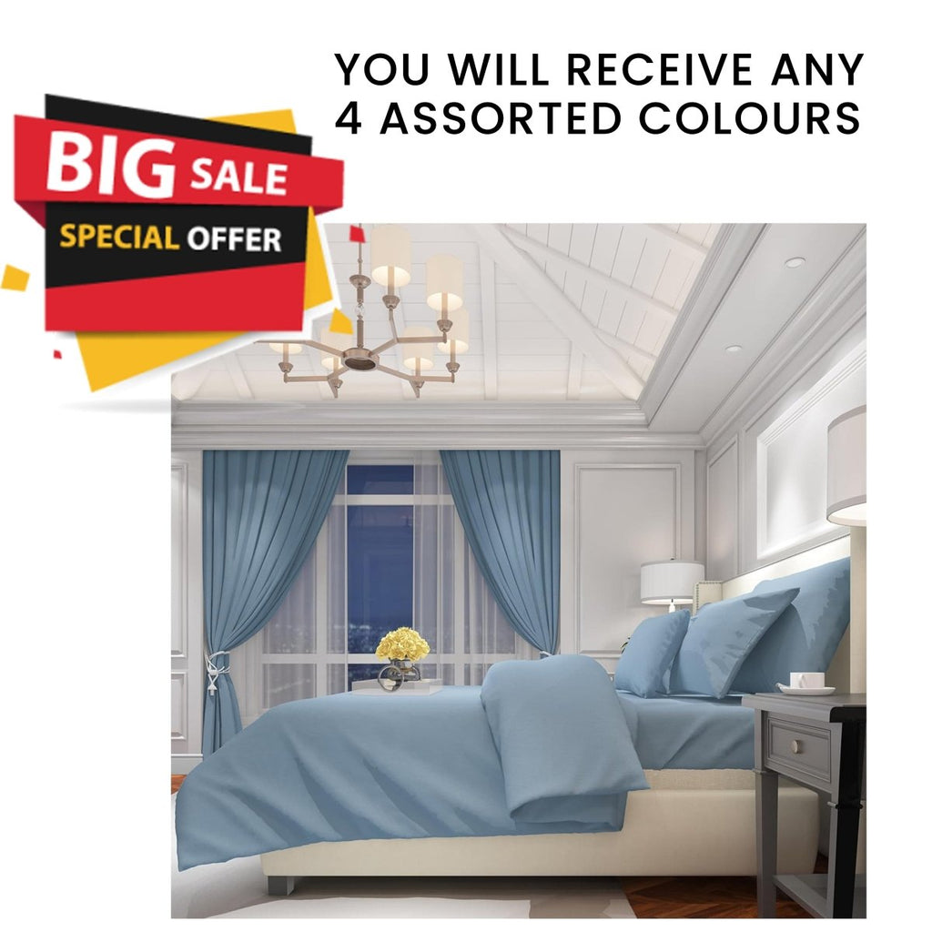 OLIVIA ROCCO 4 Pack Flannelette Fitted Sheets Super Soft Brushed Cotton Bed Sheets - Joe’s Haven