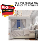 OLIVIA ROCCO 4 Pack Flannelette Fitted Sheets Super Soft Brushed Cotton Bed Sheets - Joe’s Haven