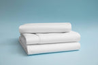 OLIVIA ROCCO Basics Fitted Pleated Valance Sheet Indus Valley Cotton Blend OEKO-TEX - Joe’s Haven
