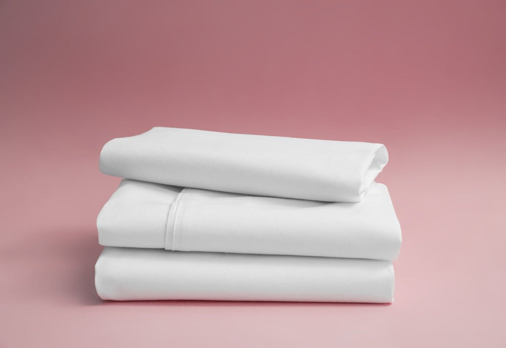 OLIVIA ROCCO Basics Fitted Sheet Indus Valley Cotton Linen Elasticated For Perfect Fit - Joe’s Haven