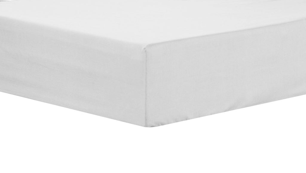 OLIVIA ROCCO Basics Fitted Sheet Indus Valley Cotton Linen Elasticated For Perfect Fit - Joe’s Haven