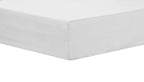 OLIVIA ROCCO Basics Fitted Sheet Indus Valley Cotton Linen Elasticated For Perfect Fit - Joe’s Haven