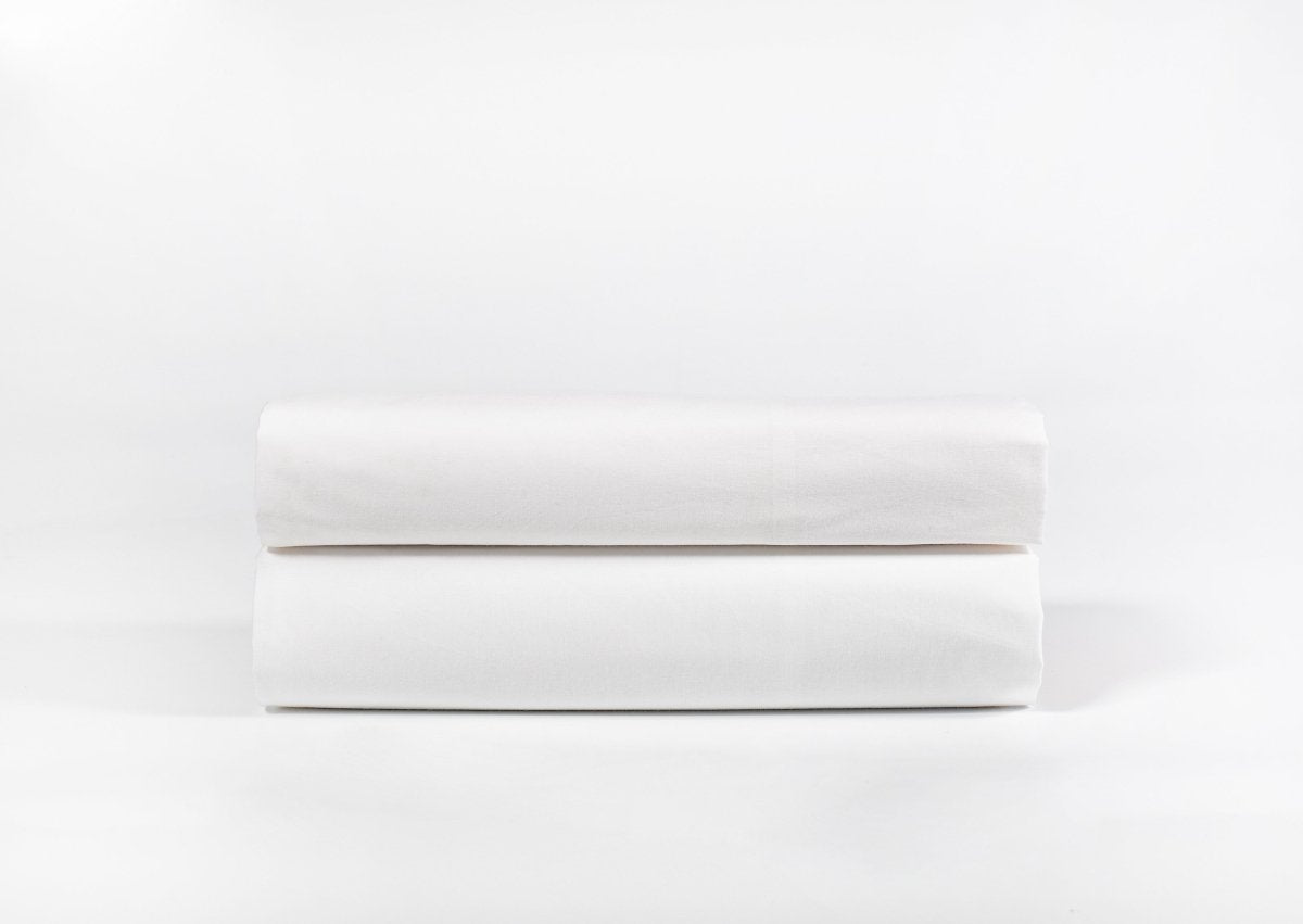 OLIVIA ROCCO Extra Deep Pocket Fitted Sheet Indus Valley Cotton Linen Blend OEKO TEX - Joe’s Haven