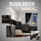 OLIVIA ROCCO Flannelette Brushed Cotton Easycare Fitted Sheets With Elastic Fit Design - Joe’s Haven