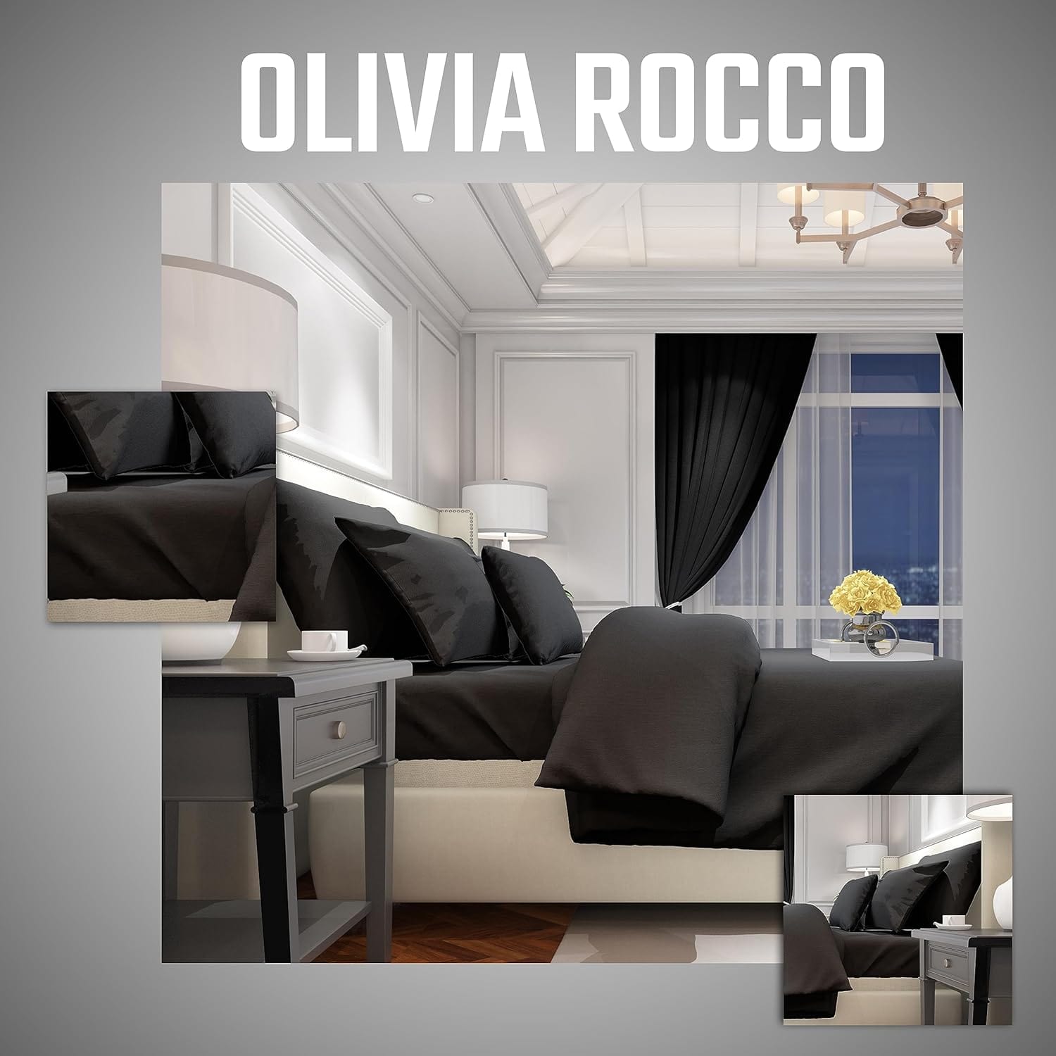 OLIVIA ROCCO Flannelette Brushed Cotton Easycare Fitted Sheets With Elastic Fit Design - Joe’s Haven