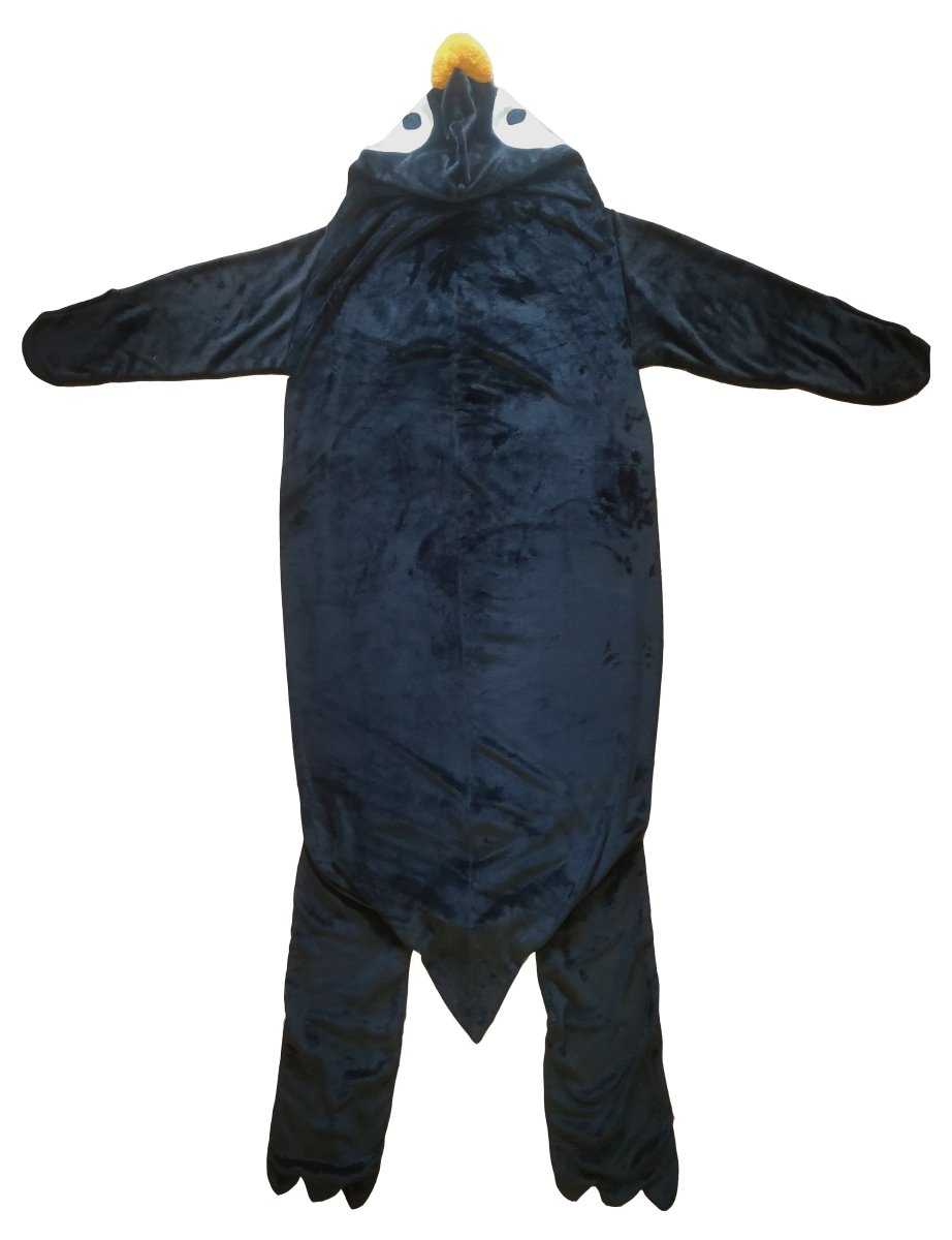 OLIVIA ROCCO Oversized Penguin Wearable Blanket Hoodie Fleece With Sleeves One Size - Joe’s Haven