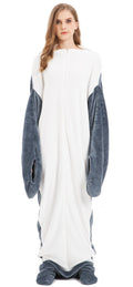 OLIVIA ROCCO Oversized Shark Wearable Blanket Hoodie Fleece With Sleeves Ultra Soft - Joe’s Haven