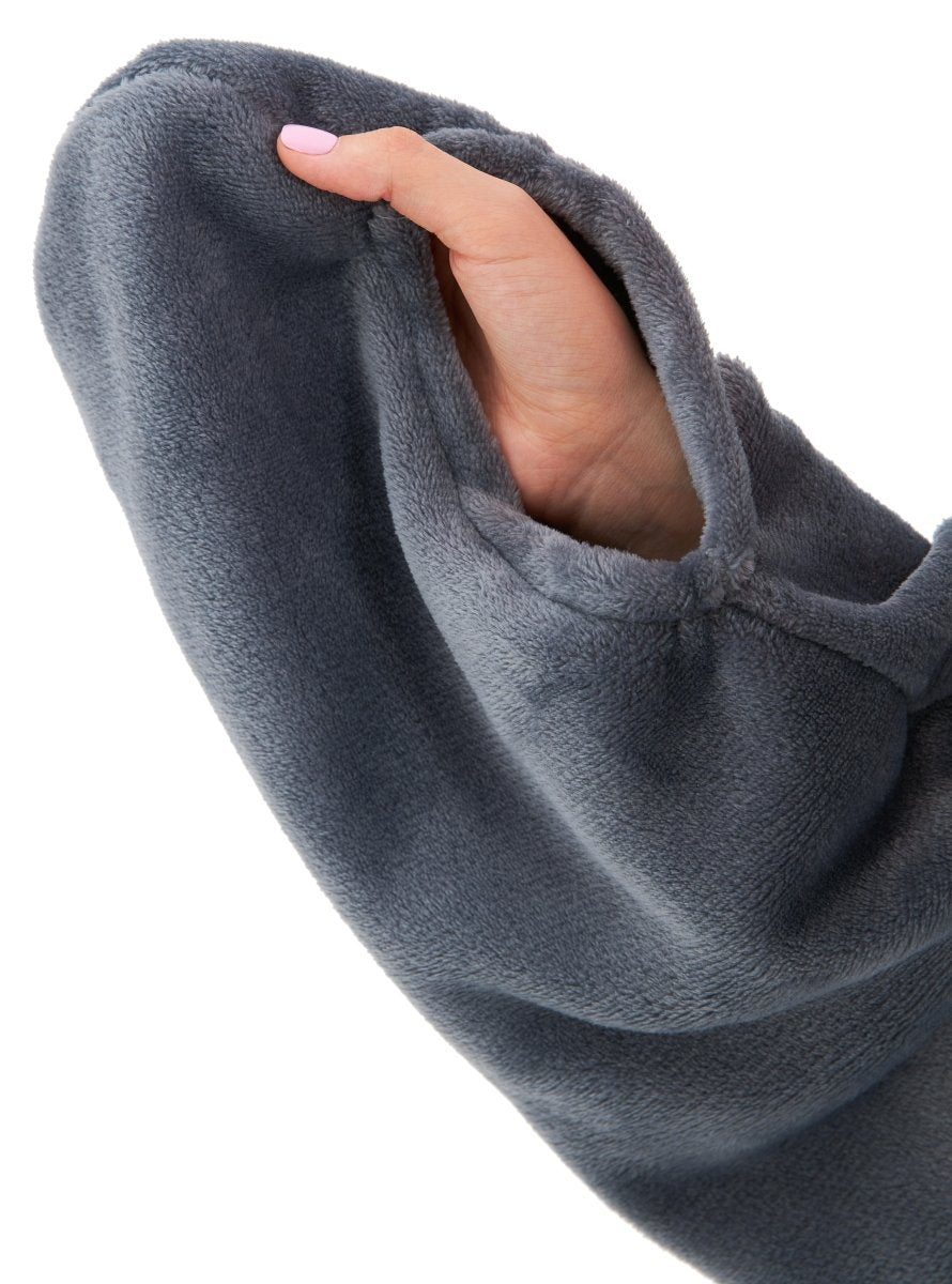 OLIVIA ROCCO Oversized Shark Wearable Blanket Hoodie Fleece With Sleeves Ultra Soft - Joe’s Haven
