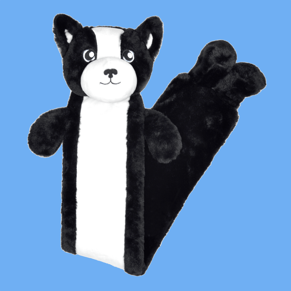 OLIVIA ROCCO Extra Long 2L Hot Water Bottle With Plush Faux Fur Cover Durable Natural Easy - Care Hotel - Quality Textile - Joe’s Haven