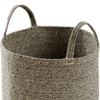 OLIVIA ROCCO Large Woven Cotton Laundry Basket With Handles Durable Rope Storage Bin - Joe’s Haven