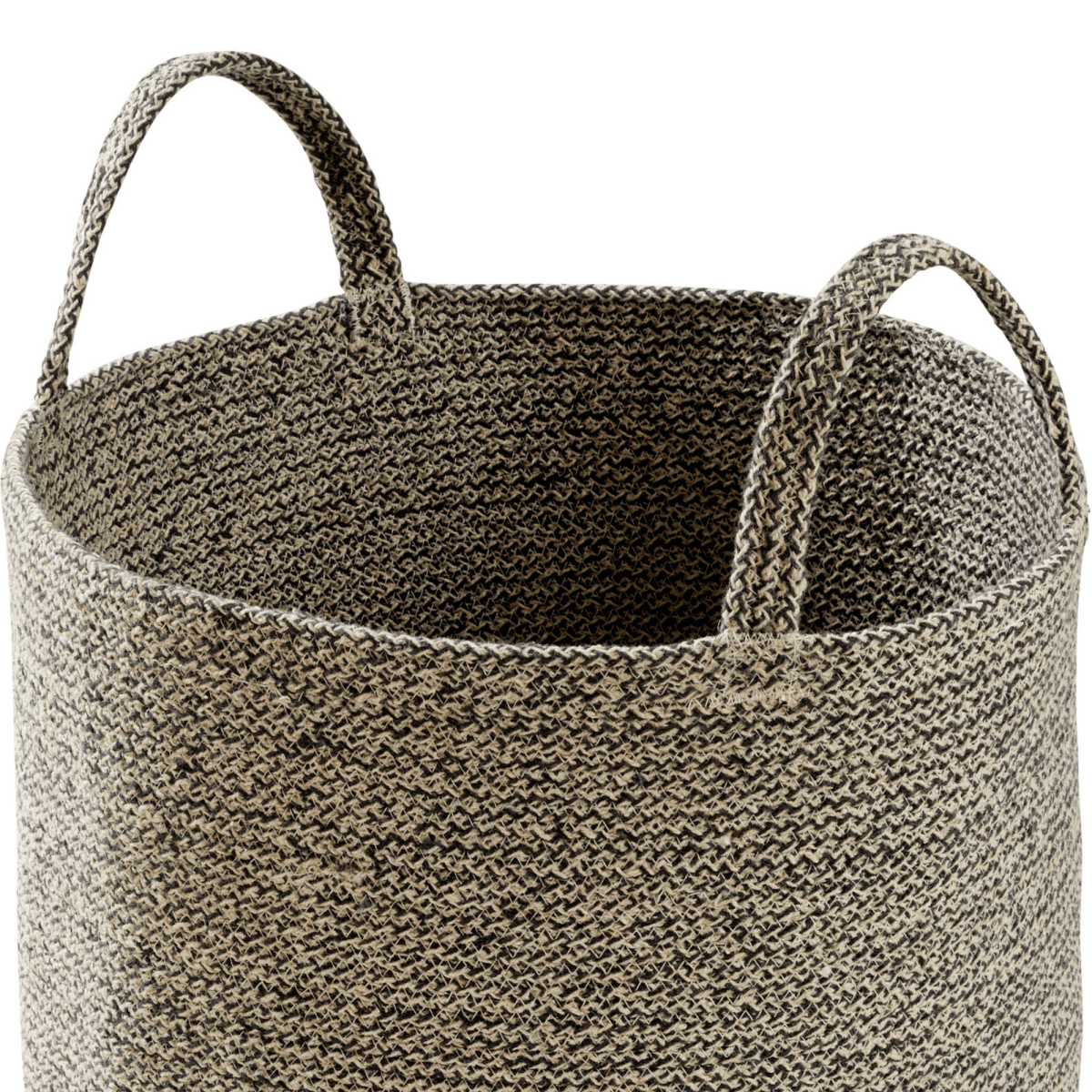 OLIVIA ROCCO Large Woven Cotton Laundry Basket With Handles Durable Rope Storage Bin - Joe’s Haven