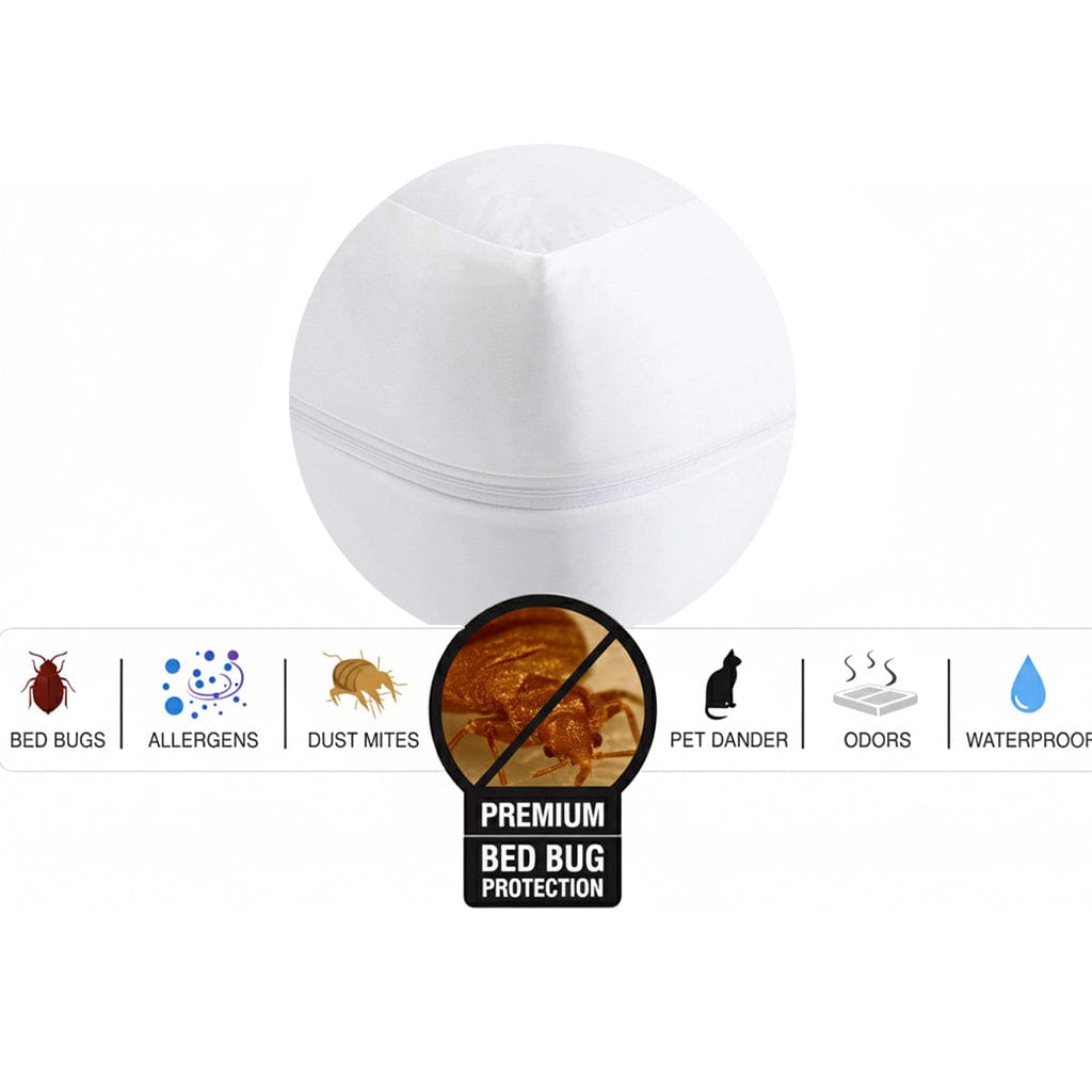 OLIVIA ROCCO Waterproof Anti Bed Bug Mattress Encaser Extra Deep Easy - Care Hotel - Quality Textile - Joe’s Haven