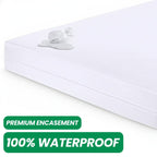OLIVIA ROCCO Waterproof Anti Bed Bug Mattress Encaser Extra Deep Easy - Care Hotel - Quality Textile - Joe’s Haven